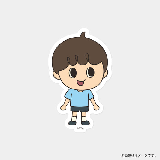 アニメ「サク山チョコ次郎」ステッカー/さくた